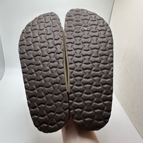 CUSHIONAIRE Women's Cork Footbed Sandal With +Comfort 7 TAN - Picture 5 of 7